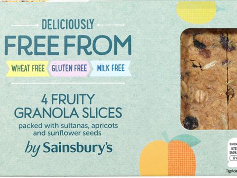 sainsbury's free from range