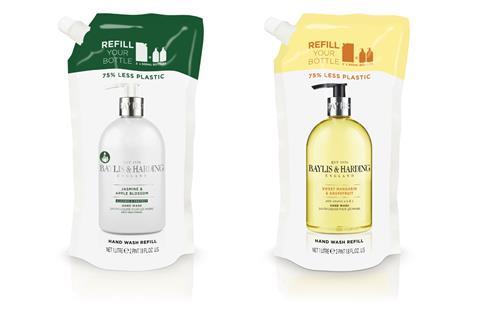 Baylis & Harding refill pouches