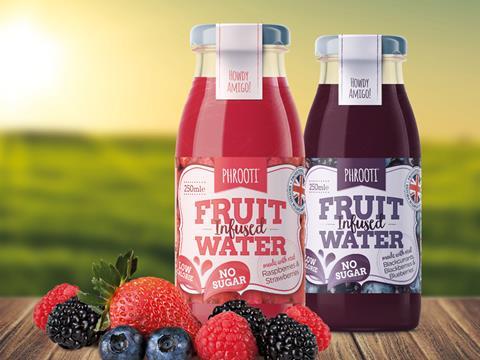 Phrooti Fruit Infused Water range