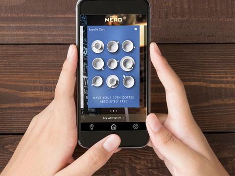 caffe nero loyalty yoyo app