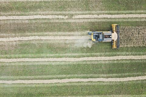 farming tractor field plough