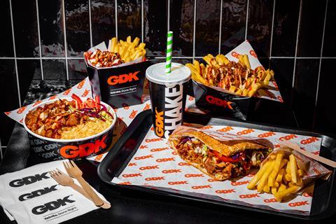 GDK x Sides London Jerk menu