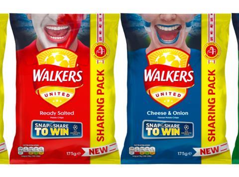 Walkers Uefa Champions League 2016/17 sharing bags