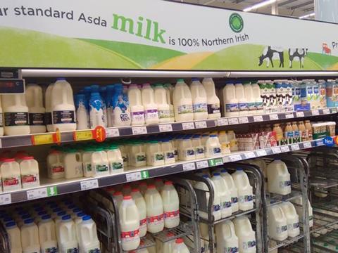 Asda dairy aisles