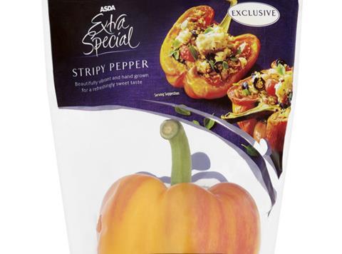 Asda stripy pepper