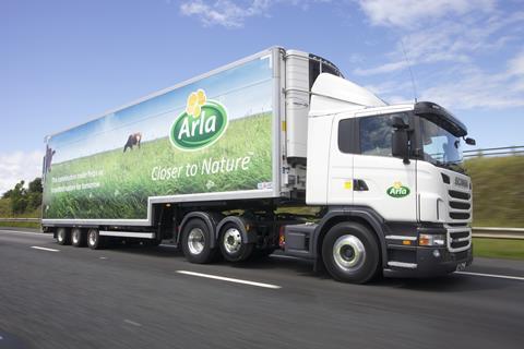 Arla lorries