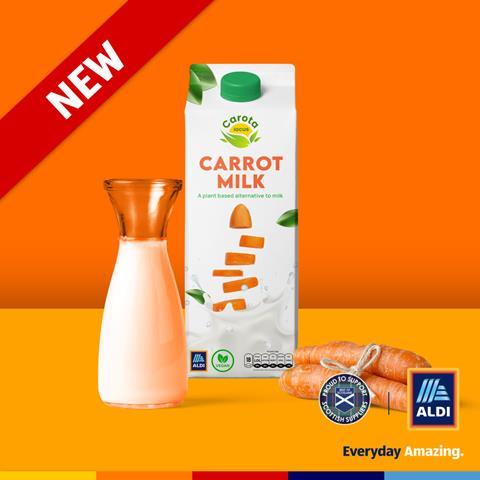 Aldi Scotland - Carrot Milk 1
