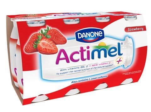 Actimel packaging