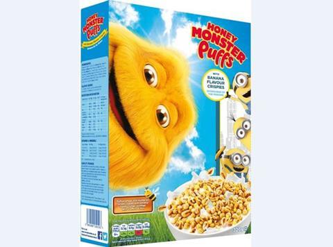 Honey Monster Puffs with Minions