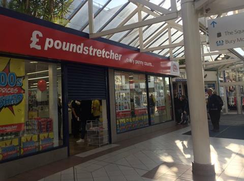 poundstretcher bury 