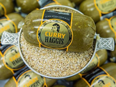 curry haggis