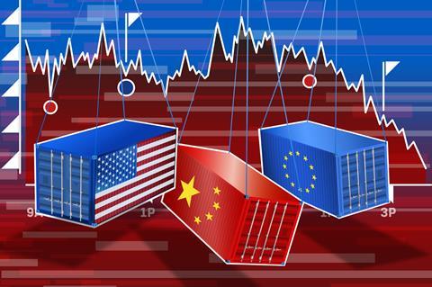 import export tariffs usa america china eu europe shipping trade