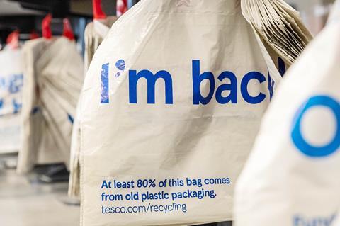 Tesco bag for life