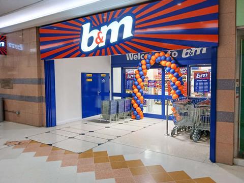 B&M welcome