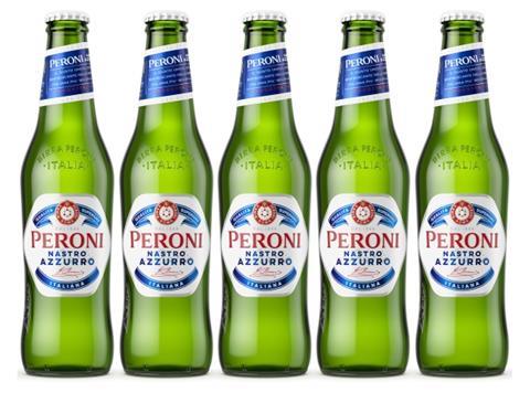 Peroni Nastro Azzurro gets first makeover in 13 years | News | The Grocer