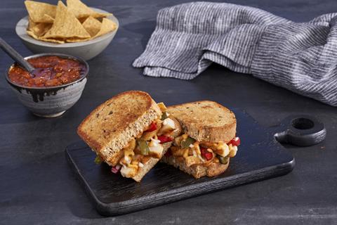 Vital Pursuit Sandwich Melts Southwest Chicken Fajita