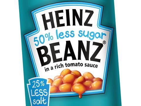 reduced sugar heinz beans