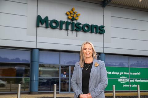 Morrisons Norwich store manager Chloe Summons