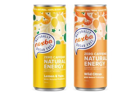 Nexba Natural Energy drinks