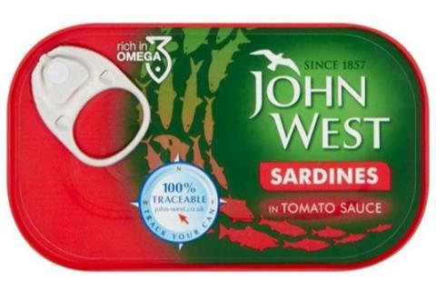 John West sardines