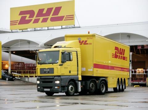 DHL lorry