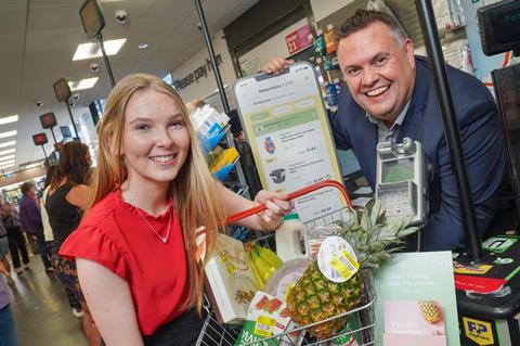 Darren Nickels with Alice Morris Team Gander