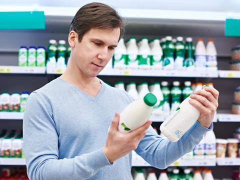 Milk dairy consumer shopping choice