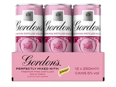 Gordon's Pink RTD can