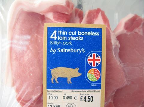 British meat flag