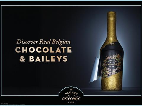 Baileys Irish cream liquor advert brand