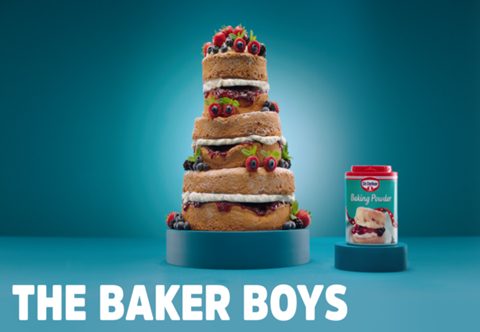 Bake off ad Dr Oetker