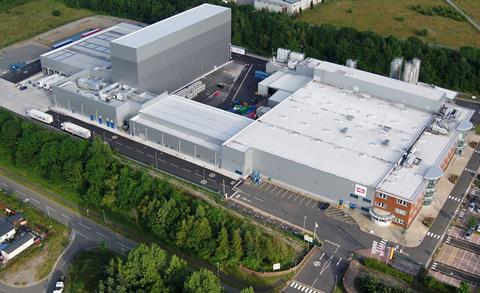 Aerial shot of £50m Telford expansion