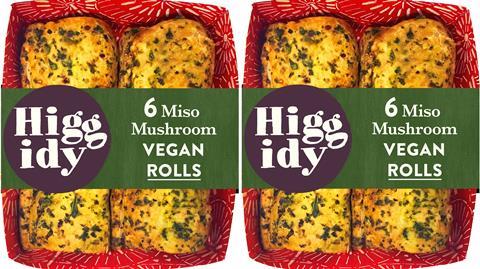 HIGGIDY VEGAN ROLLS