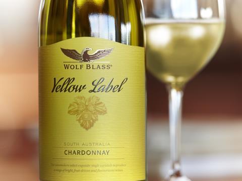 wolf blass wine yellow white brand