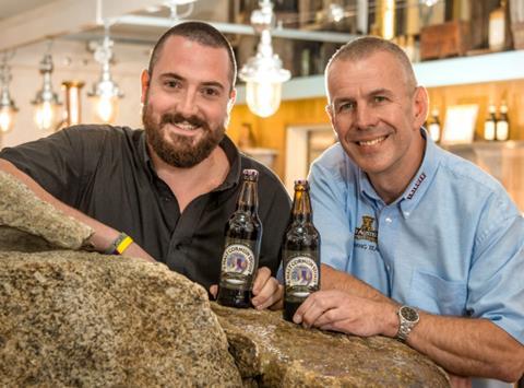 St Austell Brewery team with M&S stout