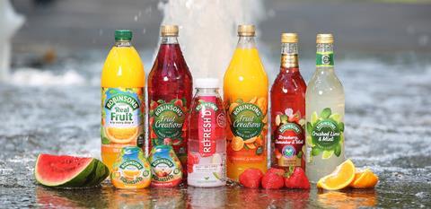 Britvic Robinsons Hydration Range