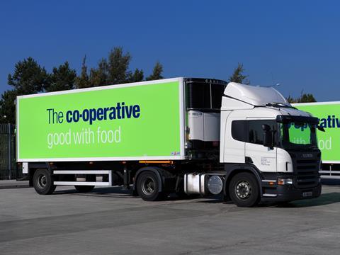 co-op lorry