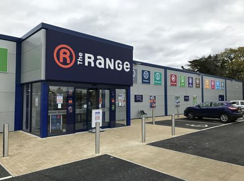 The Range is offering free school meals at its instore cafes