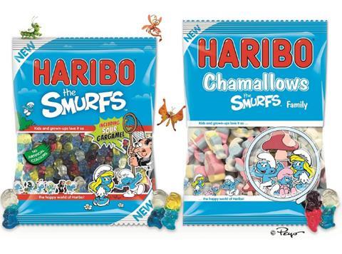 Haribo Smurfs range 2017