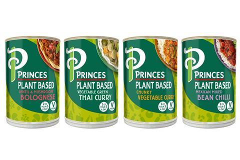 Princes plant-based ready meals