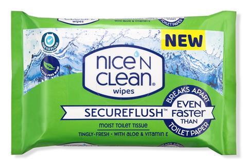 Nice 'n Clean Secure Flush Wipes