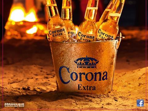 corona beach beer lager