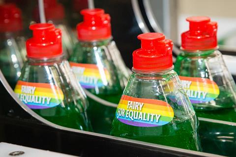 fairy liquid pride label