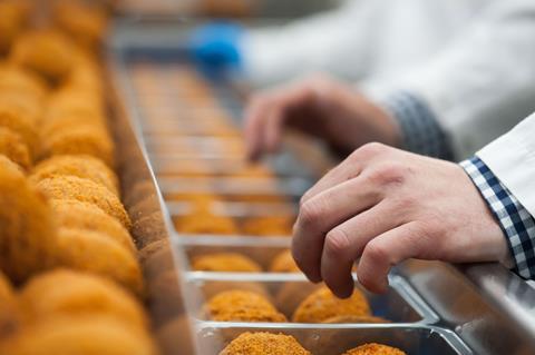 addo scotch egg production factory worker