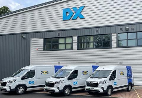 DX (Group) plc - New electric vehicles serving IKEA deliveries