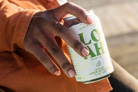 LOAH Beer Co 0.5� Lager with Lime1