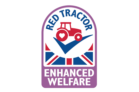 Red Tractor Enhanced Welfare standard