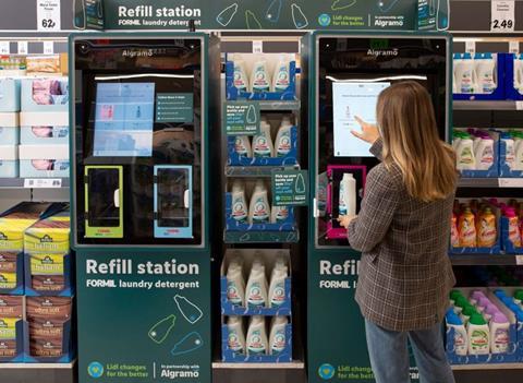 lidl refill station