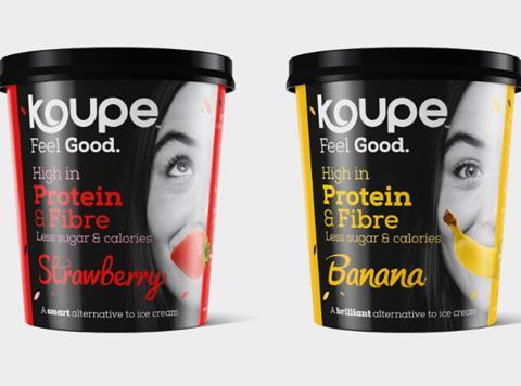 Koupe high protein ice cream