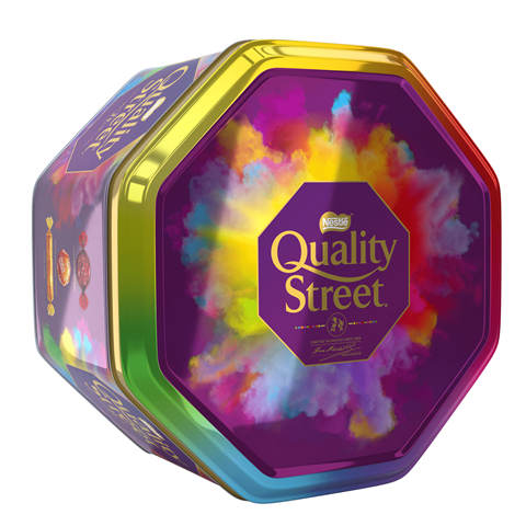 Quality Street Tub 2kg Front